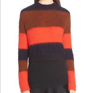 Rag & Bone Petra Sweater - red stripe